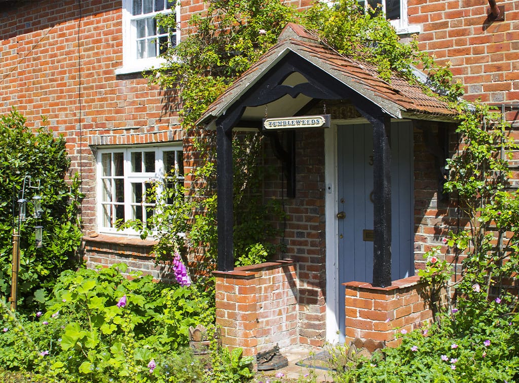 A Classic Porch That Enhances Period Charm